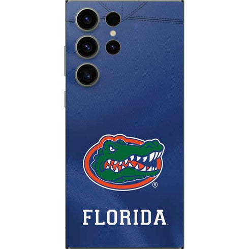 University of Florida Blue Jersey Galaxy S25 Ultra Skin